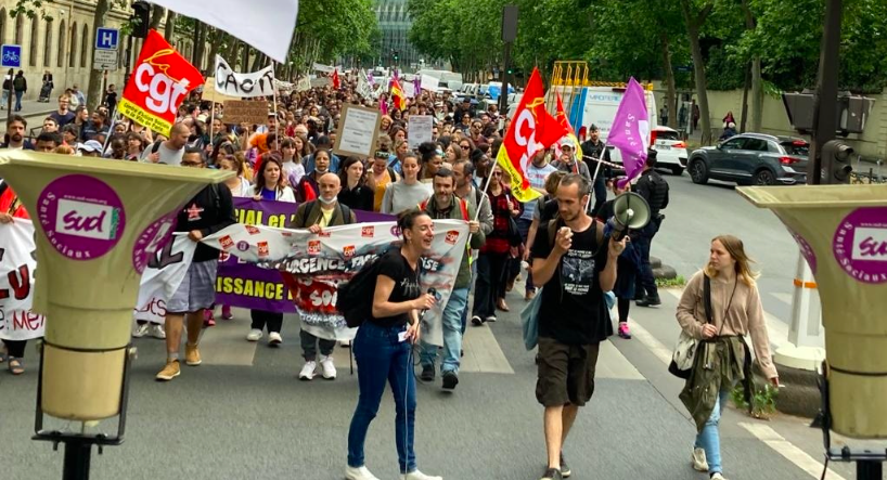 Gironde : les syndicats des soignants se sont mobilisés